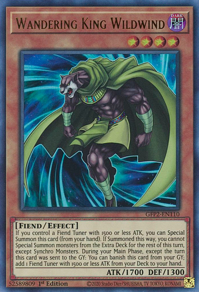 Wandering King Wildwind [GFP2-EN110] Ultra Rare | Mega City Incorporated