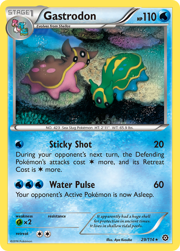 Gastrodon (29/114) [XY: Steam Siege] | Mega City Incorporated