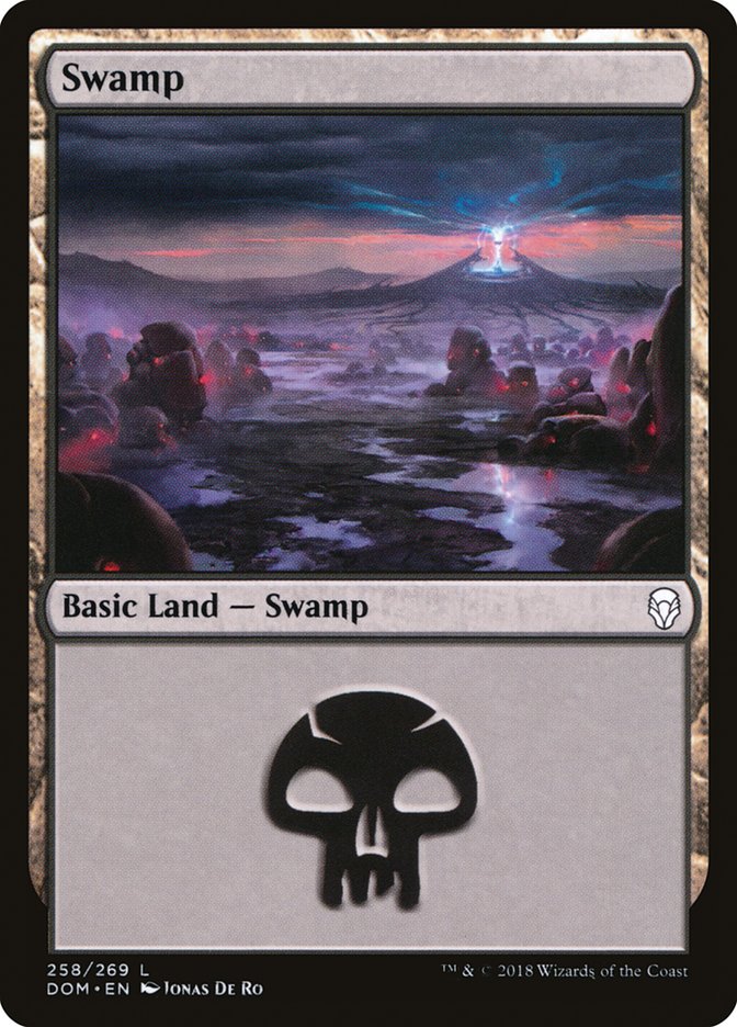 Swamp (258) [Dominaria] | Mega City Incorporated