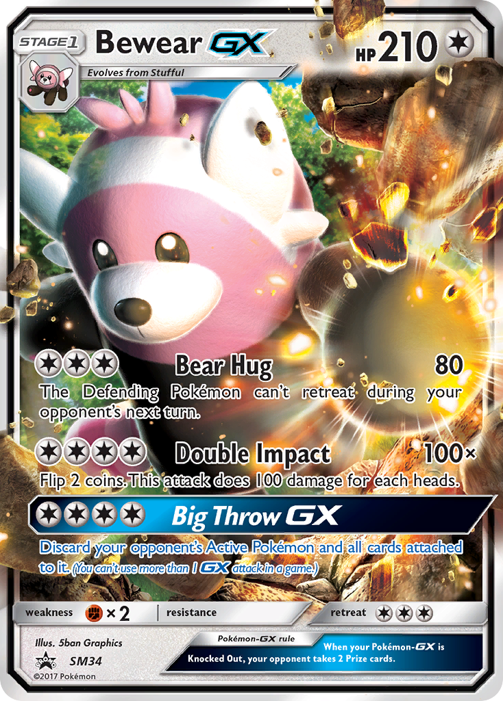 Bewear GX (SM34) [Sun & Moon: Black Star Promos] | Mega City Incorporated