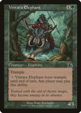 Vintara Elephant [Prophecy] | Mega City Incorporated