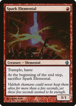Spark Elemental [Premium Deck Series: Fire and Lightning] | Mega City Incorporated