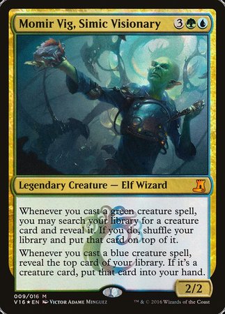 Momir Vig, Simic Visionary [From the Vault: Lore] | Mega City Incorporated