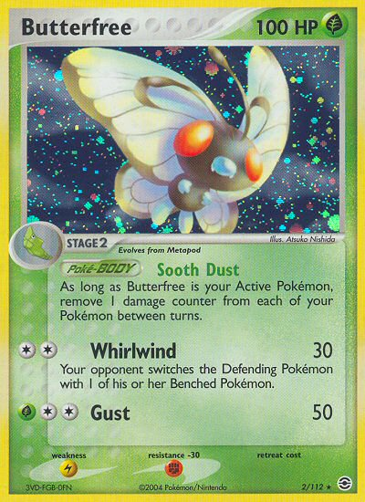 Butterfree (2/112) [EX: FireRed & LeafGreen] | Mega City Incorporated