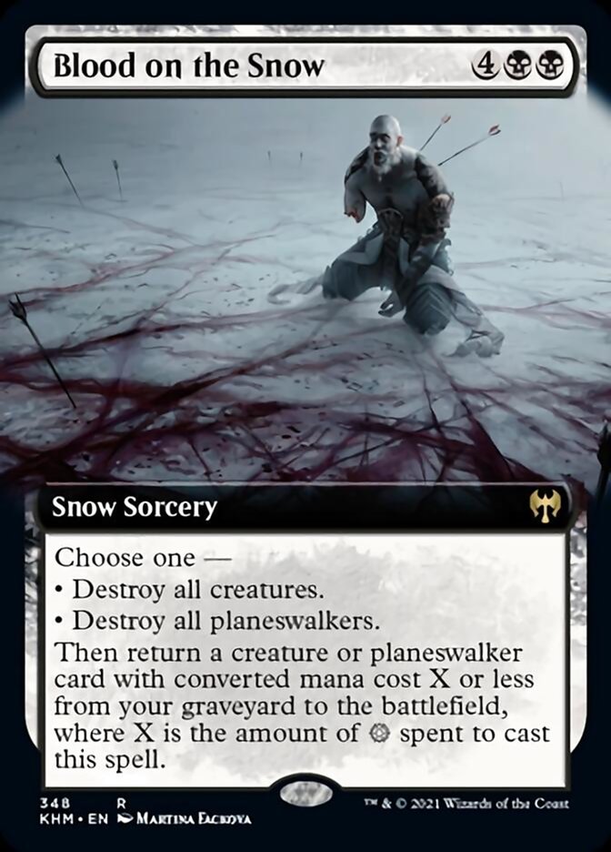 Blood on the Snow (Extended Art) [Kaldheim] | Mega City Incorporated