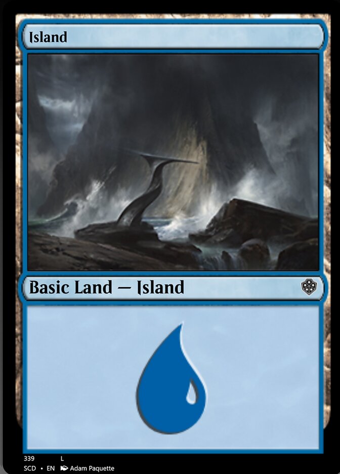 Island (339) [Starter Commander Decks] | Mega City Incorporated