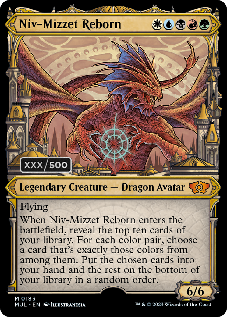 Niv-Mizzet Reborn (Serialized) [Multiverse Legends] | Mega City Incorporated