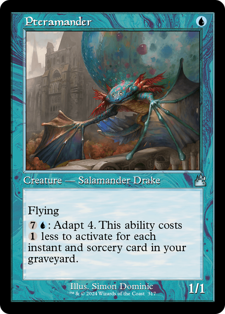 Pteramander (Retro Frame) [Ravnica Remastered] | Mega City Incorporated