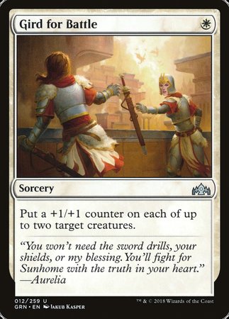 Gird for Battle [Guilds of Ravnica] | Mega City Incorporated