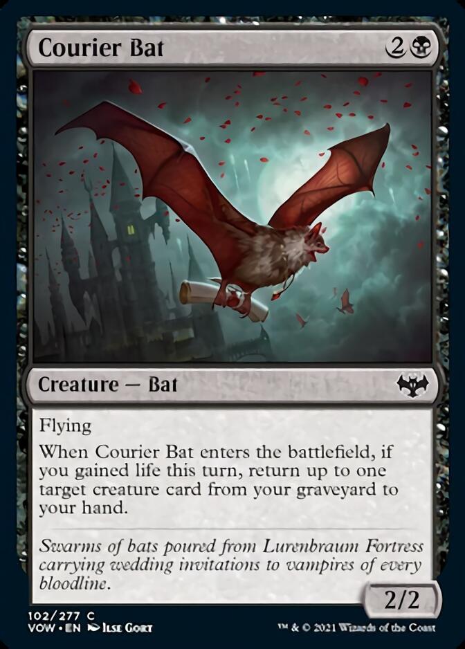 Courier Bat [Innistrad: Crimson Vow] | Mega City Incorporated