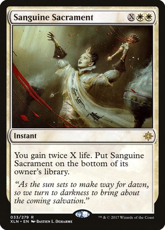 Sanguine Sacrament [Ixalan] | Mega City Incorporated