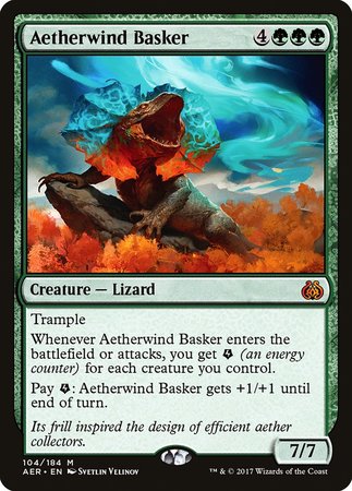 Aetherwind Basker [Aether Revolt] | Mega City Incorporated