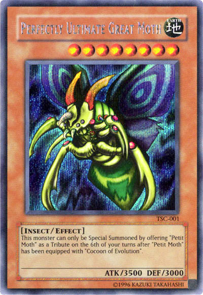 Perfectly Ultimate Great Moth (The Sacred Cards) [TSC-001] Secret Rare | Mega City Incorporated