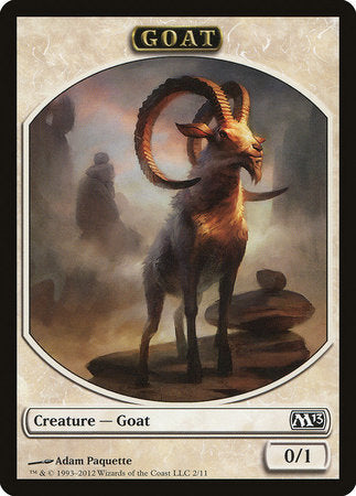 Goat Token [Magic 2013 Tokens] | Mega City Incorporated