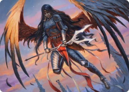 Liesa, Forgotten Archangel Art Card [Innistrad: Midnight Hunt Art Series] | Mega City Incorporated
