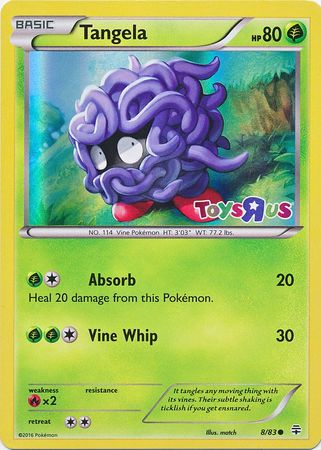 Tangela (8/83) (Toys R Us Promo) [XY: Generations] | Mega City Incorporated