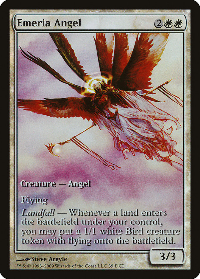 Emeria Angel (Game Day) (Extended) [Zendikar Promos] | Mega City Incorporated