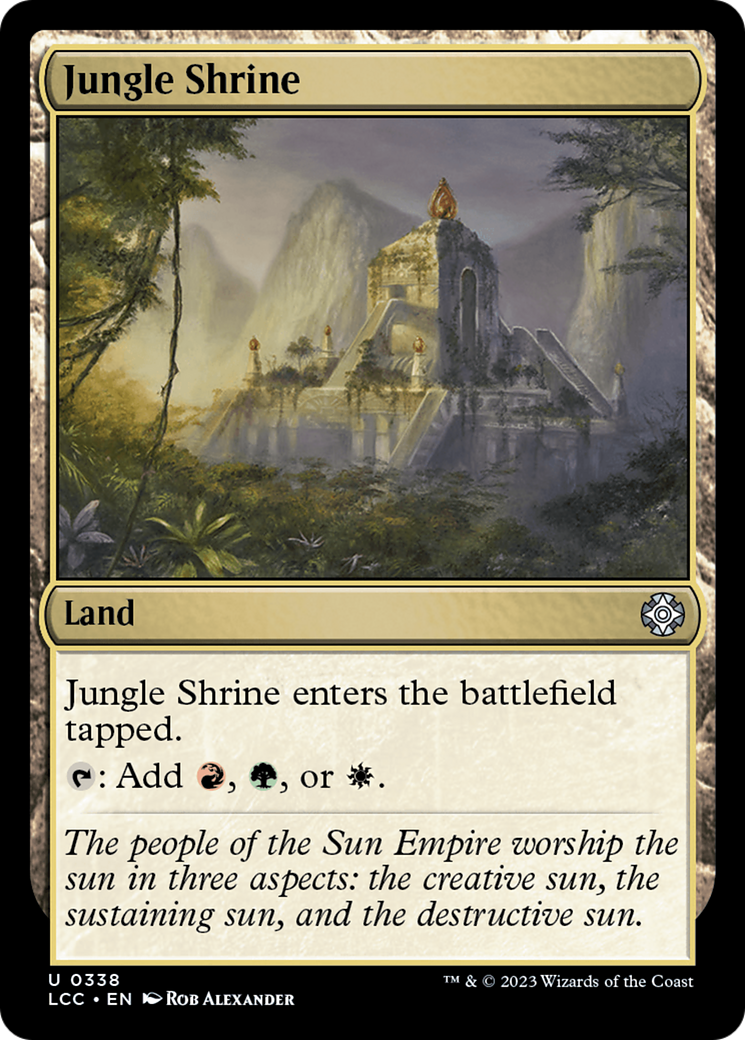 Jungle Shrine [The Lost Caverns of Ixalan Commander] | Mega City Incorporated