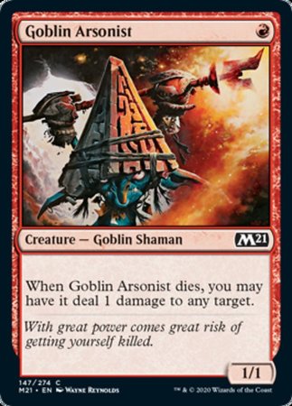 Goblin Arsonist [Core Set 2021] | Mega City Incorporated