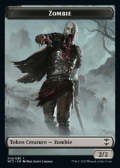 Zombie // Goat Double-sided Token [Streets of New Capenna Commander Tokens] | Mega City Incorporated