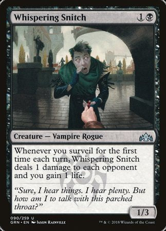 Whispering Snitch [Guilds of Ravnica] | Mega City Incorporated