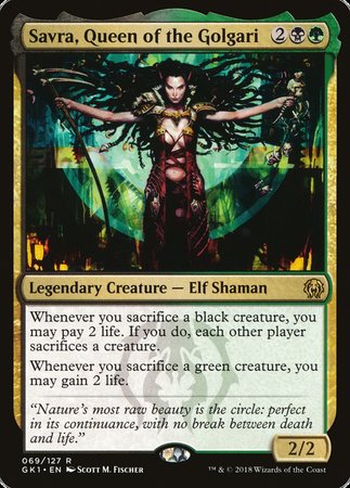 Savra, Queen of the Golgari [GRN Guild Kit] | Mega City Incorporated