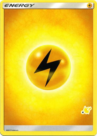 Lightning Energy (Pikachu Stamp #4) [Battle Academy 2020] | Mega City Incorporated