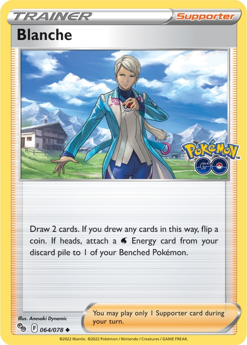 Blanche (064/078) [Pokémon GO] | Mega City Incorporated