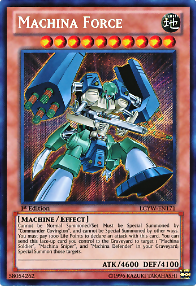 Machina Force [LCYW-EN171] Secret Rare | Mega City Incorporated