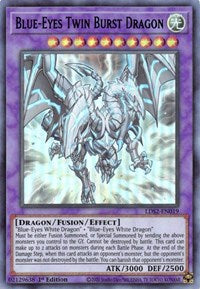 Blue-Eyes Twin Burst Dragon (Blue) [LDS2-EN019] Ultra Rare | Mega City Incorporated