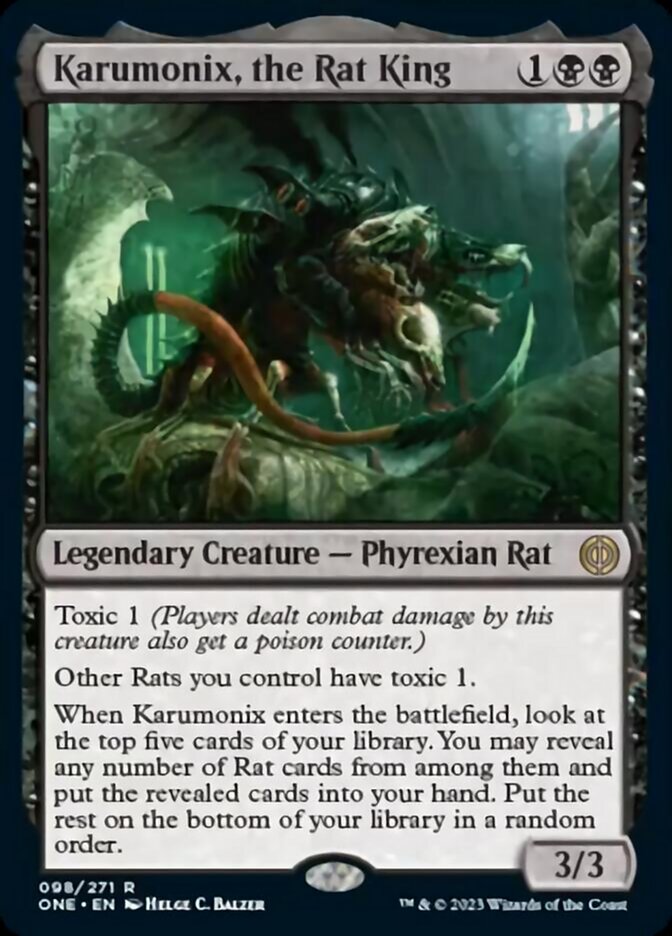 Karumonix, the Rat King [Phyrexia: All Will Be One] | Mega City Incorporated