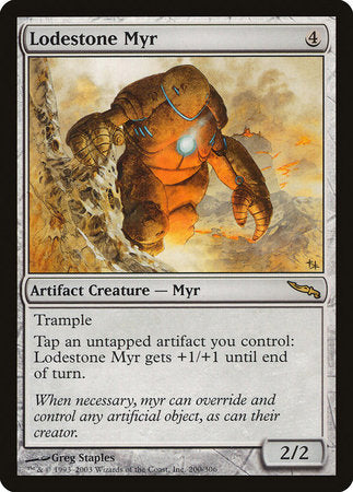 Lodestone Myr [Mirrodin] | Mega City Incorporated