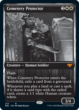 Cemetery Protector [Innistrad: Double Feature] | Mega City Incorporated