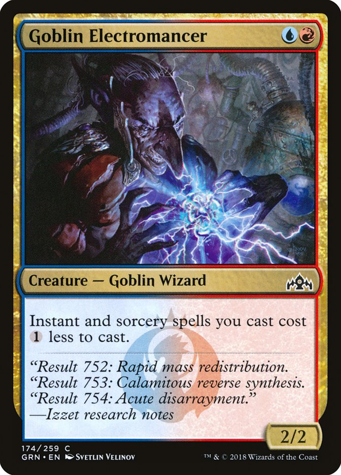 Goblin Electromancer [Guilds of Ravnica] | Mega City Incorporated