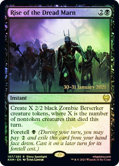 Rise of the Dread Marn  [Kaldheim Prerelease Promos] | Mega City Incorporated