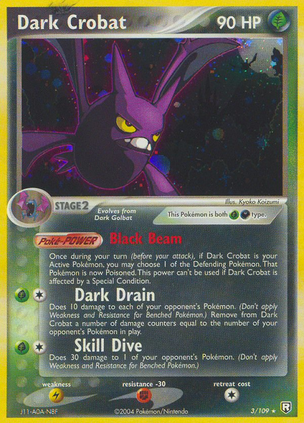 Dark Crobat (3/109) [EX: Team Rocket Returns] | Mega City Incorporated