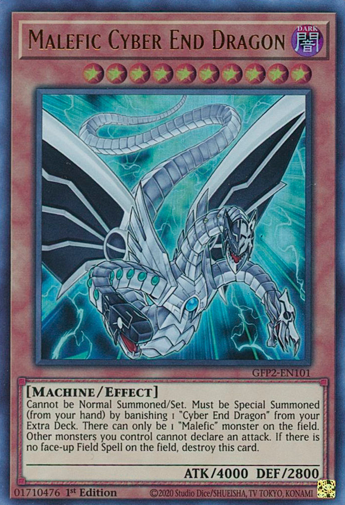 Malefic Cyber End Dragon [GFP2-EN101] Ultra Rare | Mega City Incorporated