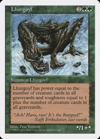 Lhurgoyf [Fifth Edition] | Mega City Incorporated