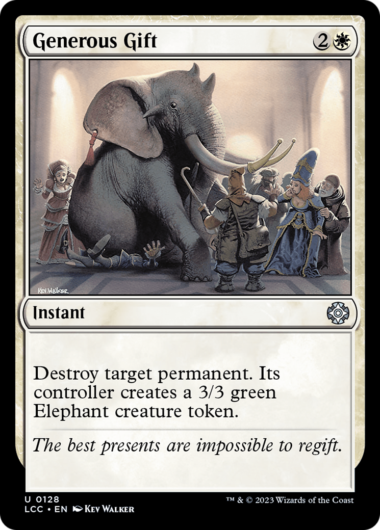 Generous Gift [The Lost Caverns of Ixalan Commander] | Mega City Incorporated