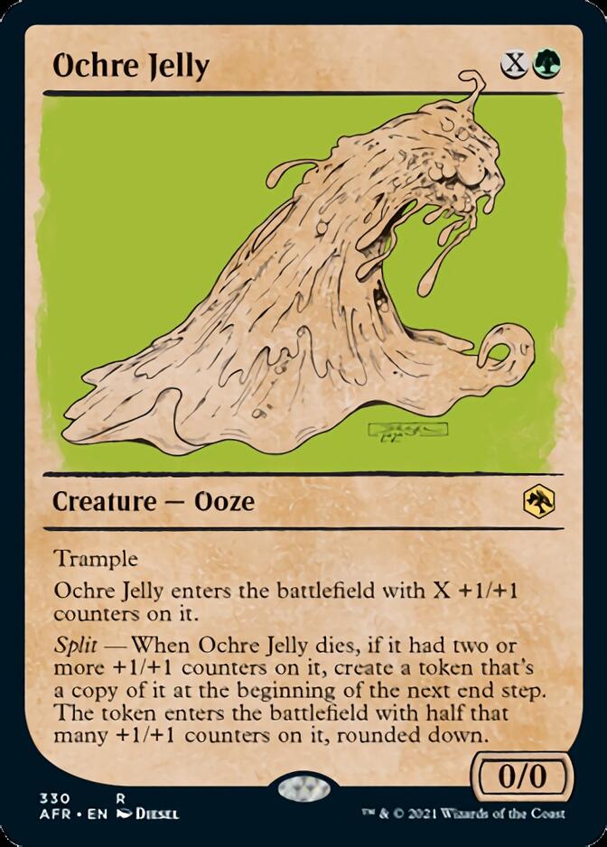 Ochre Jelly (Showcase) [Dungeons & Dragons: Adventures in the Forgotten Realms] | Mega City Incorporated