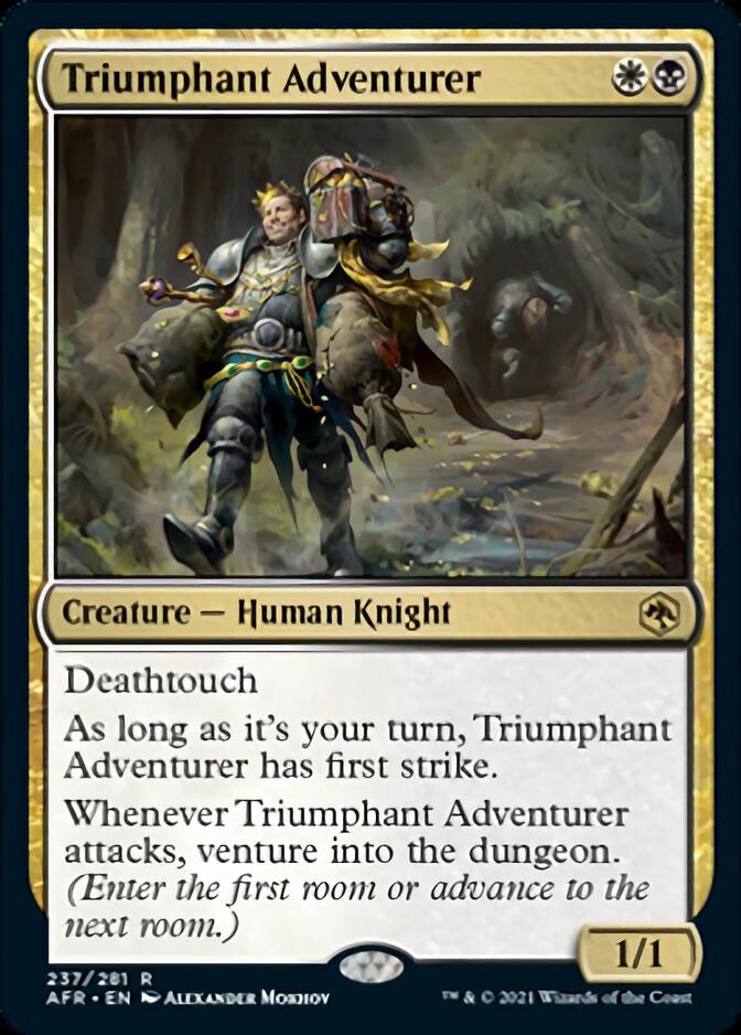 Triumphant Adventurer [Dungeons & Dragons: Adventures in the Forgotten Realms] | Mega City Incorporated