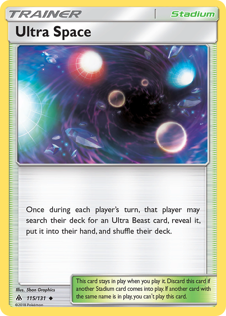 Ultra Space (115/131) [Sun & Moon: Forbidden Light] | Mega City Incorporated