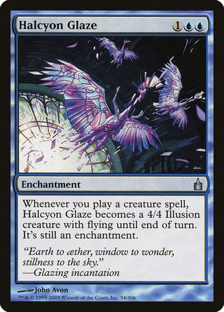 Halcyon Glaze [Ravnica: City of Guilds] | Mega City Incorporated