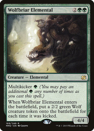 Wolfbriar Elemental [Modern Masters 2015] | Mega City Incorporated