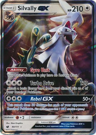 Silvally GX (90/111) (Jumbo Card) [Sun & Moon: Crimson Invasion] | Mega City Incorporated