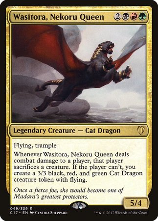 Wasitora, Nekoru Queen [Commander 2017] | Mega City Incorporated