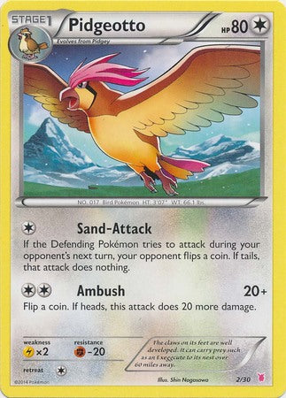 Pidgeotto (2/30) [XY: Trainer Kit 1 - Wigglytuff] | Mega City Incorporated