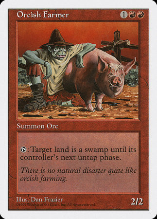 Orcish Farmer [Fifth Edition] | Mega City Incorporated