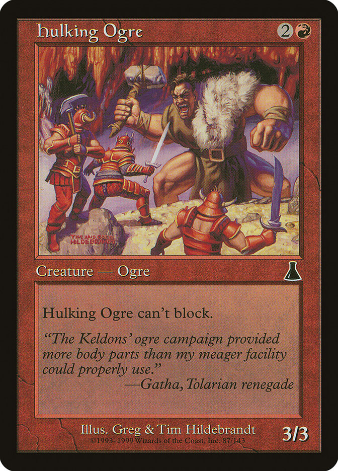 Hulking Ogre [Urza's Destiny] | Mega City Incorporated