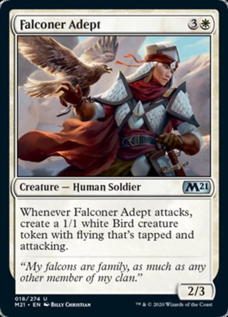 Falconer Adept [Core Set 2021] | Mega City Incorporated